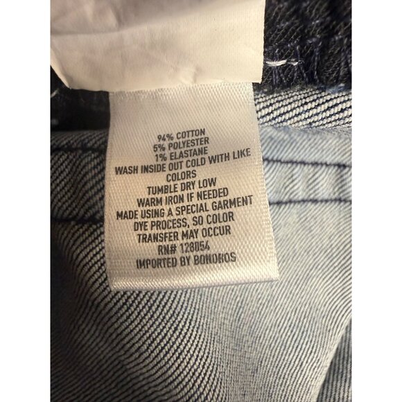 Bonobos Athletic Fit Mens Blue Denim Jeans 33x30 Made In Egypt Cotton Blend - Picture 3 of 9